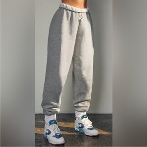 Joah Brown Oversized Jogger Classic Grey French Terry